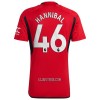 Camisola Manchester United Hannibal 46 Homen Equipamento 1ª 23/24